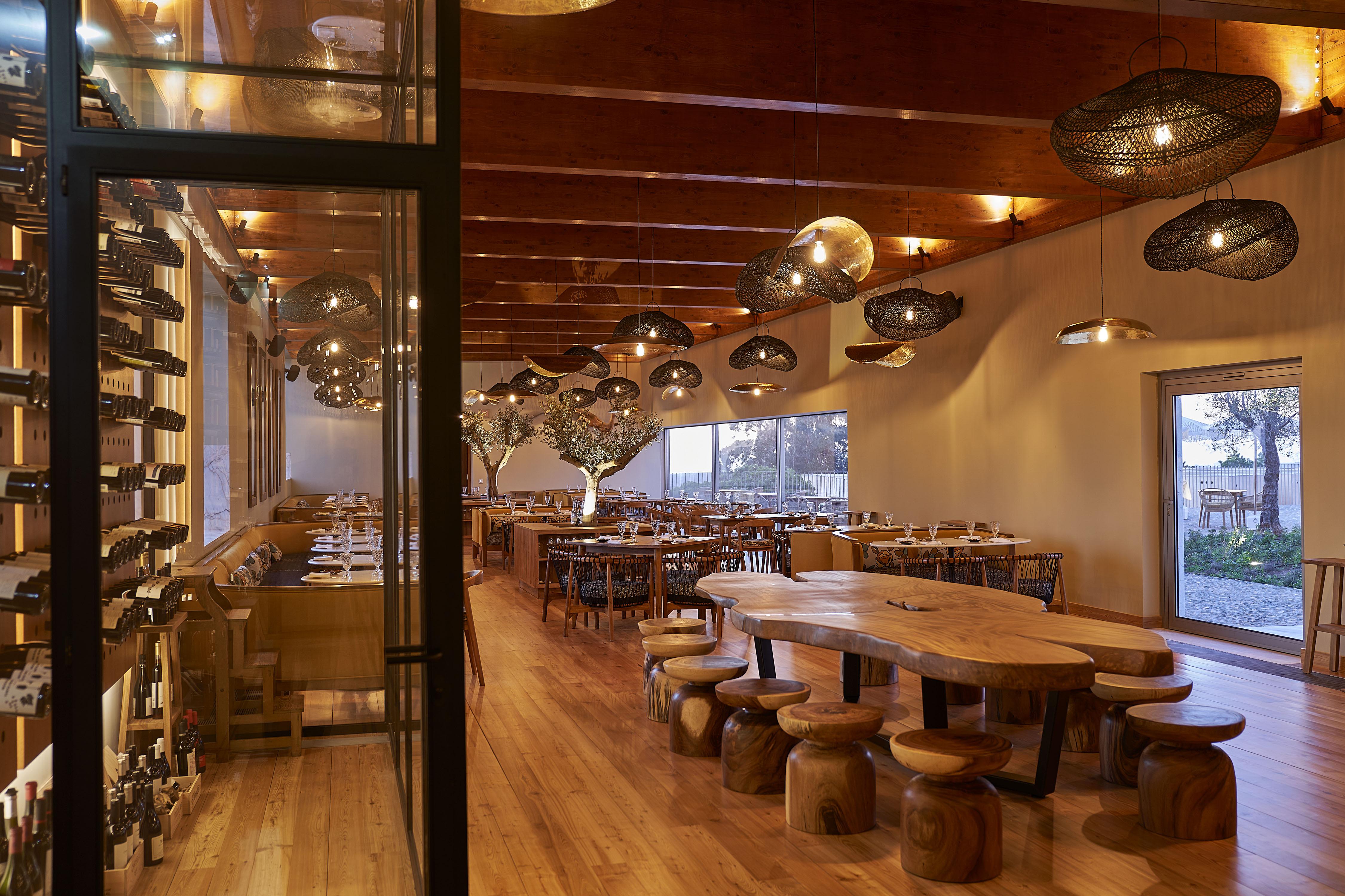 אלג'זור Praia Do Canal Nature Retreat - Small Luxury Hotels Of The World מראה חיצוני תמונה Restaurant in the hotel
