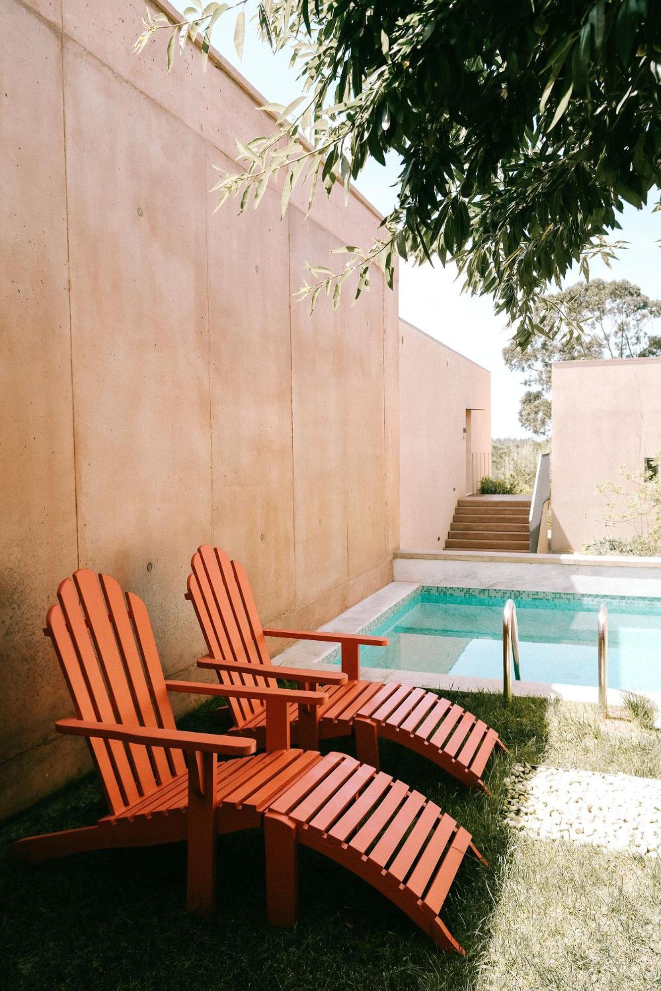 אלג'זור Praia Do Canal Nature Retreat - Small Luxury Hotels Of The World מראה חיצוני תמונה A backyard pool